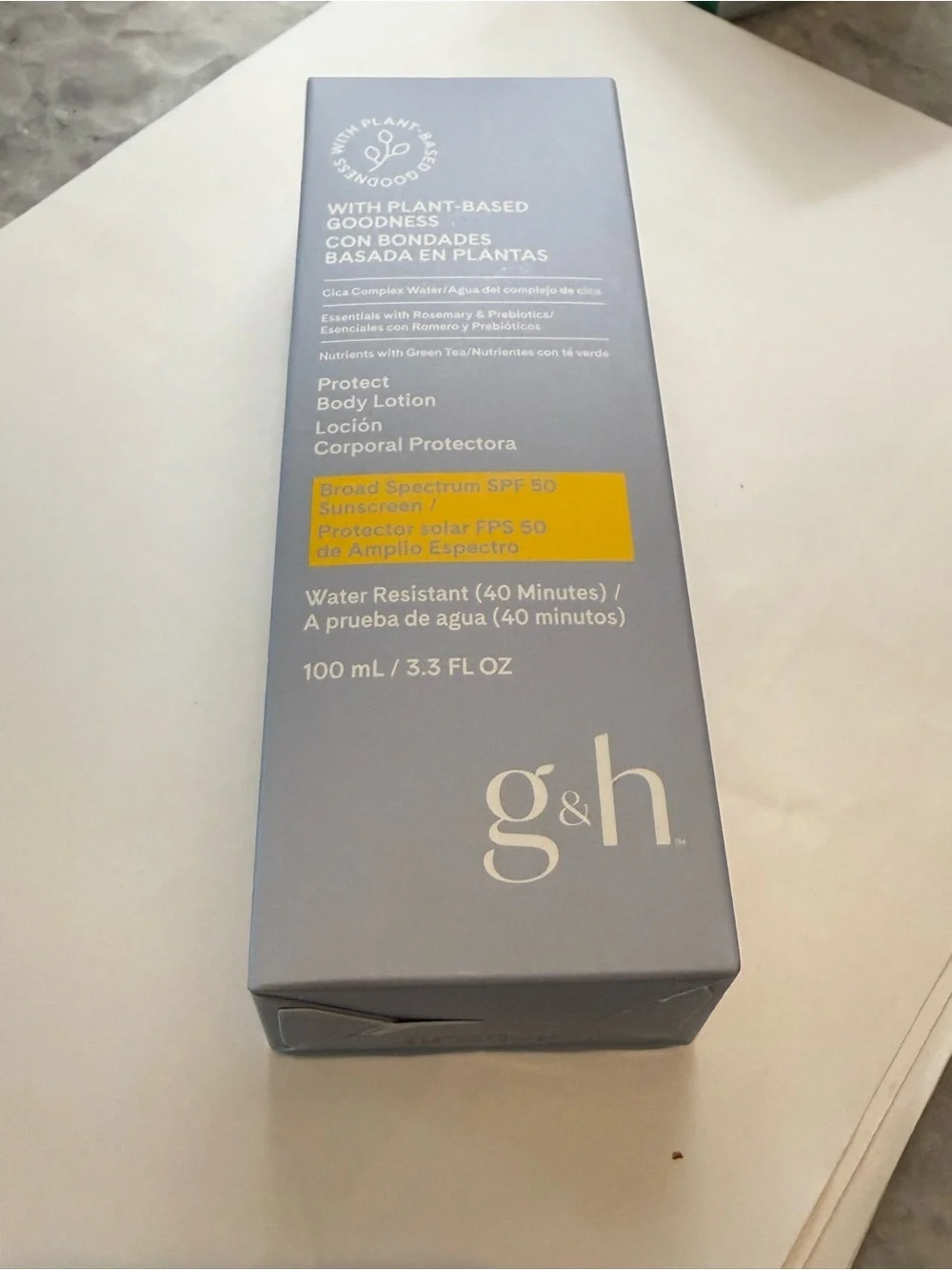 G&H Protect Body sunscreen Broad Spectrum SPF 50 - Blue